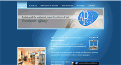 Desktop Screenshot of apg-reliure.org